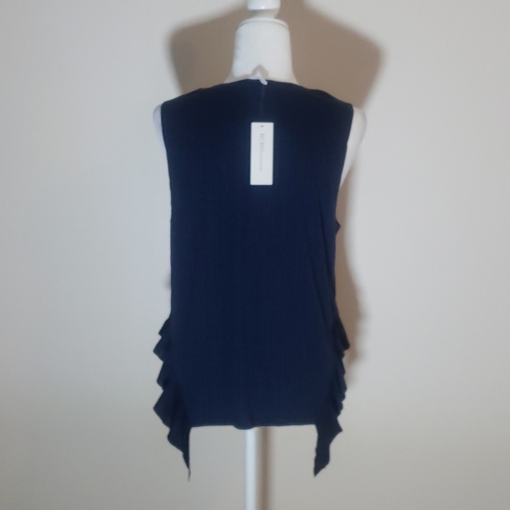 BCB Generation Ruffle-Trimmed Tank Top Size M - Picture 4 of 7